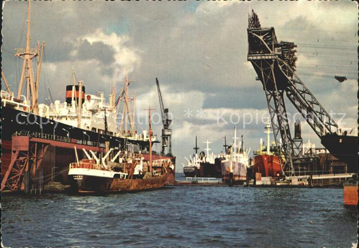 Schiffe Ships Navires Hamburg Hafen