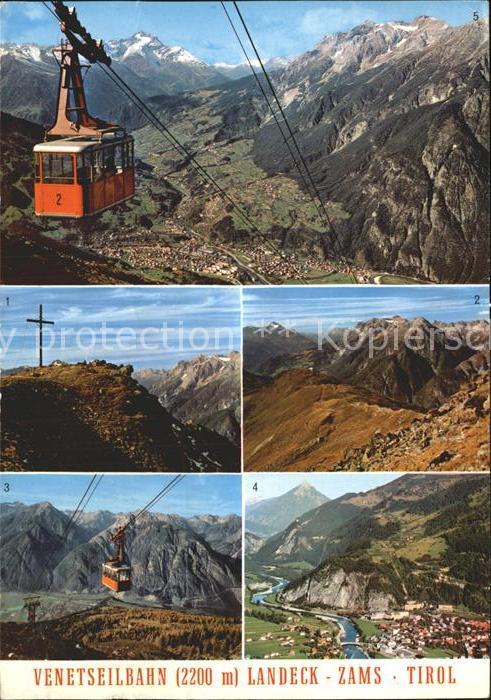Seilbahn Venet Landeck Tirol Venetkreuz Parseier
