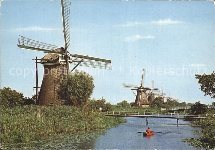 Windmuehle Kinderdijk Poldermolen