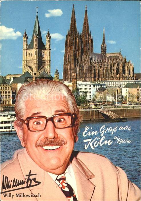 Schauspieler Willy Millowitsch Koeln Dom