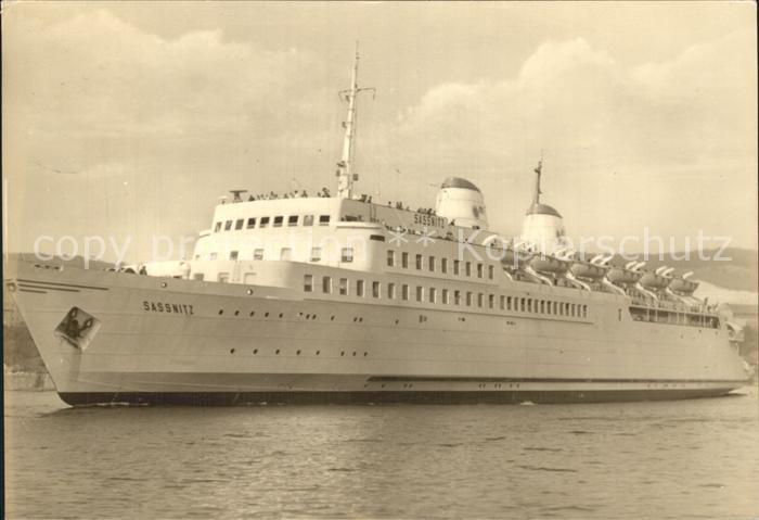 Faehre Ferry Bac Traghetto-- MS Sassnitz Deutsche Reichsbahn