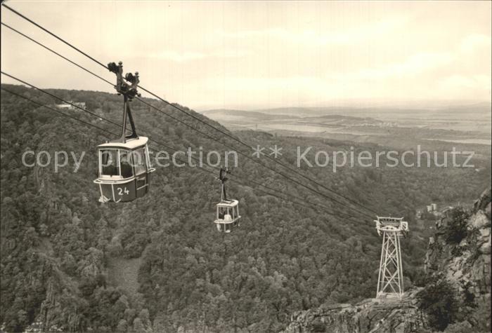 Seilbahn Thale Harz Berghotel Rosstrappe