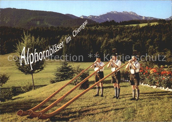 Alphorn Alphornbläser Chiemgau