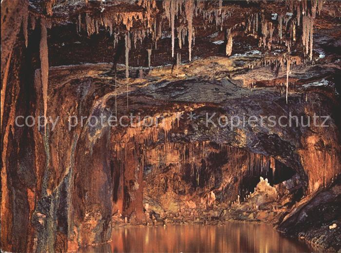 Hoehlen Caves Grottes Saalfeld Saale Feengrotten Märchendom G