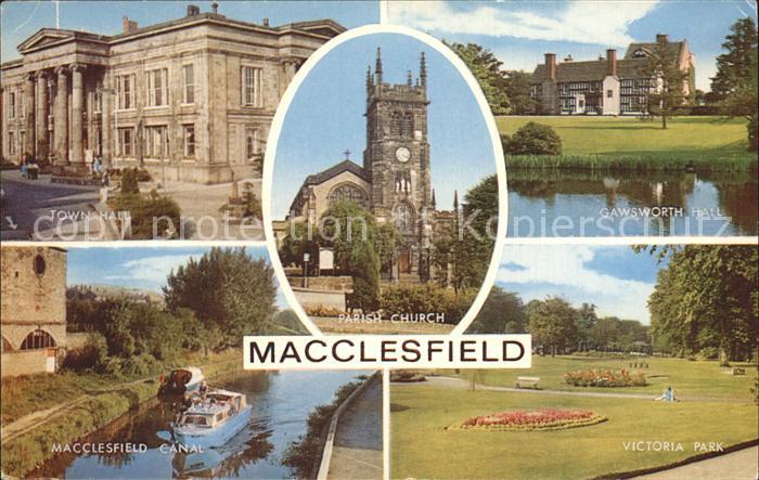 Macclesfield Macclesfield Town Hall Parish Church Gawsworth Hall Victoria Park C