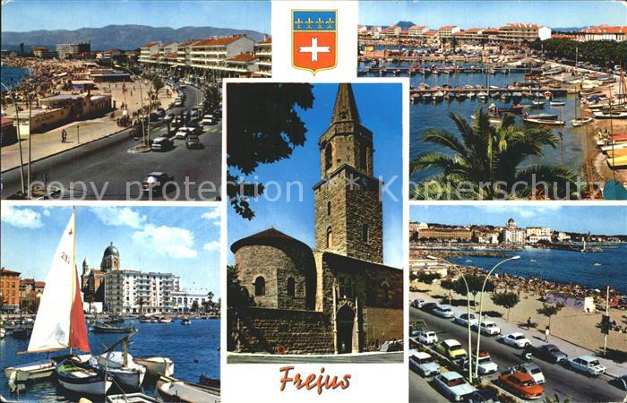 Frejus Boulevard de la Liberation Port Plage Cathedrale St Raphael Cote d Azur