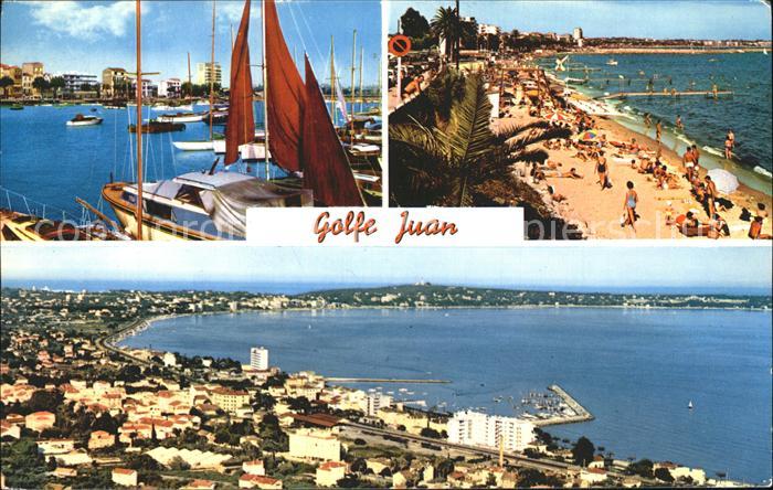 Golfe-Juan Vallauris 06 Alpes-Maritimes Port Plage Rade Bateaux