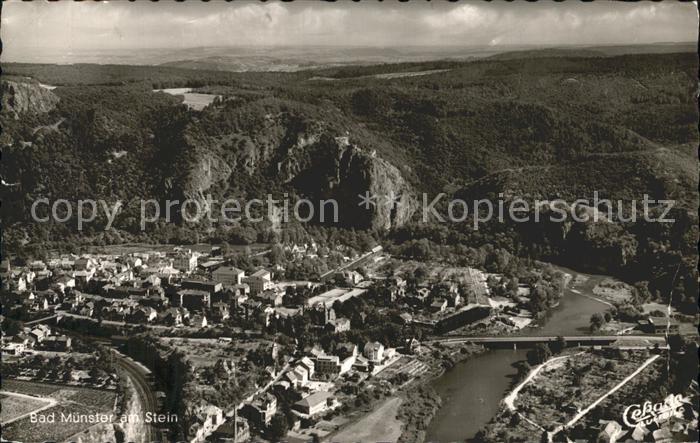 Bad Muenster Stein Ebernburg Fliegeraufnahme