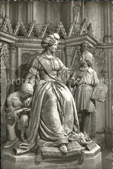 Hautecombe Abbaye Marie Christine Statue