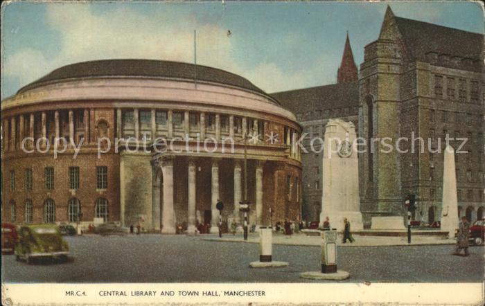 Manchester Central Library and Town Hall