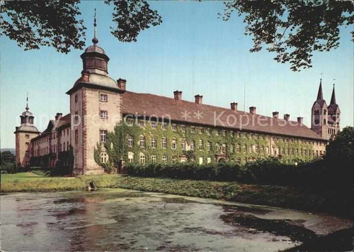 Hoexter Weser Schloss Corvey