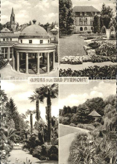 Bad Pyrmont Kirche Pavillon Kurpark Kurhaus