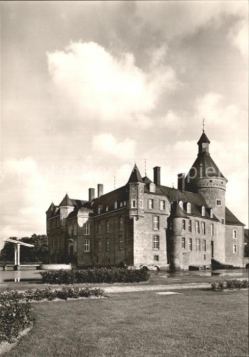 Anholt Wasserburg Hauptburg Westfront Dicker Turm 12. Jhdt.