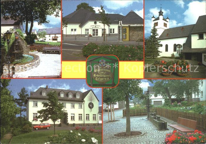 Lutzerath Teilansichten Erholungsort Kirche