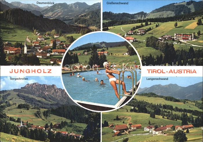 Jungholz Tirol Panorama Daumenblick Giessenschwand Langenschwand Sorgschrofen Fr