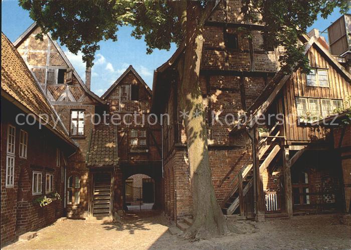 LueNEBURG CITY Stift Roter Hahn Solbad Moorbad