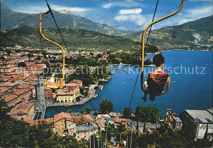 Riva del Garda Seggiovia del Bastione Sessellift Gardasee