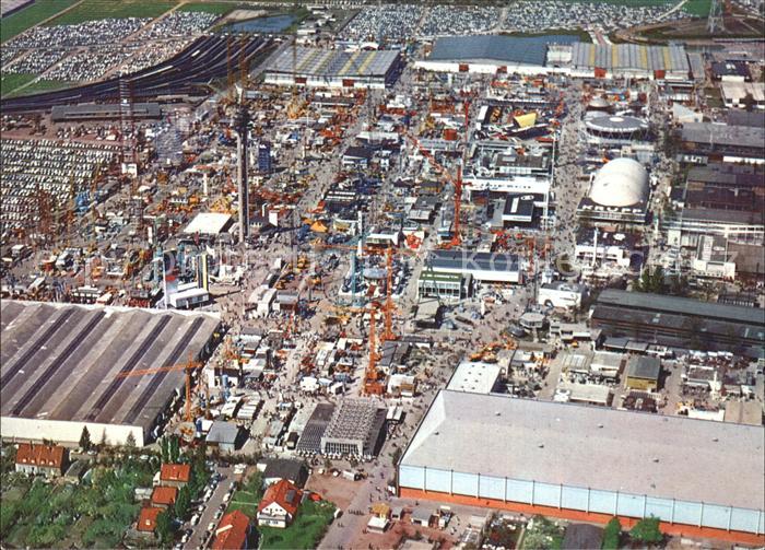 HANNOVER CITY Messe Freigelaende Luftbild