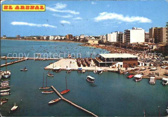 El Arenal Mallorca Vista general y Club Nautico
