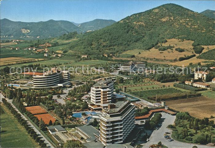 Galzignano Terme Panorama della Zona Alberghiera veduta aerea