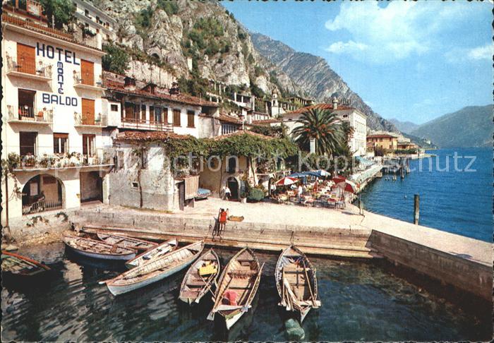 Limone sul Garda Il porticciolo Kleiner Hafen Gardasee