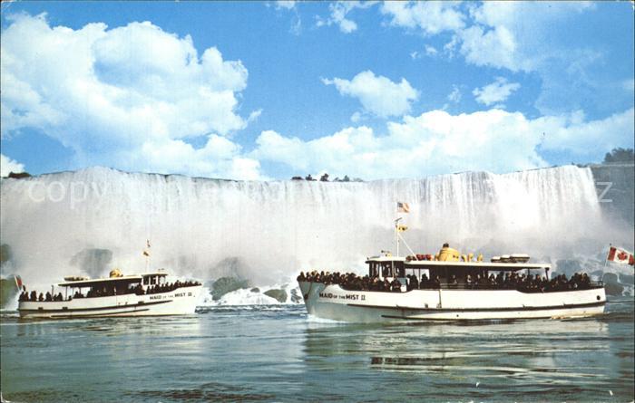Niagara Falls New York Maid of the Mist Boat American Falls