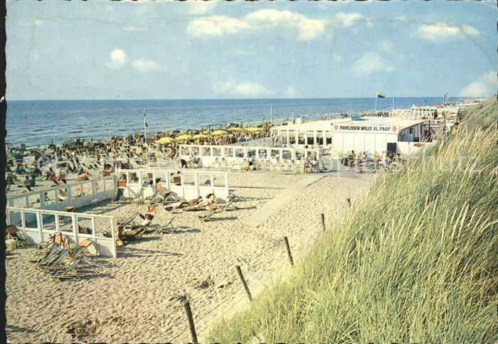 Zandvoort Holland Strandpaviljoen Willy Kl Paap