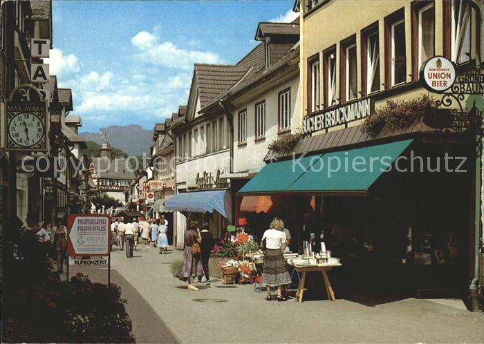 Koenigstein Taunus Hauptstrasse Fussgaengerzone