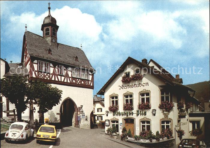 Koenigstein Taunus Partie am alten Rathaus Ratsstuben Gaststaette