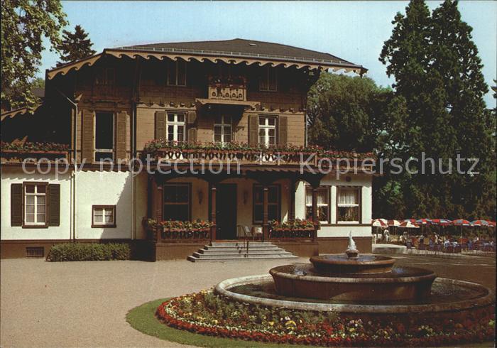 Koenigstein Taunus Kurhaus im Kurpark