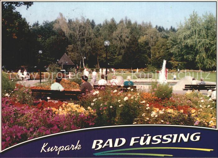 Bad Fuessing Kurpark Fontaene