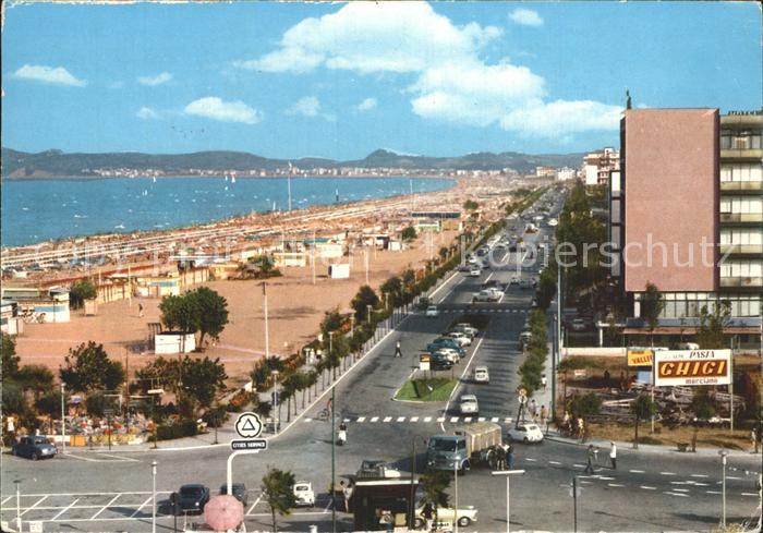 Riccione Spiaggia Strand Promenade