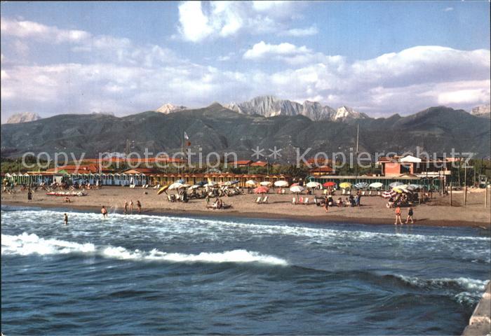 Forte dei Marmi Mare e Monti Meer Strand Berge