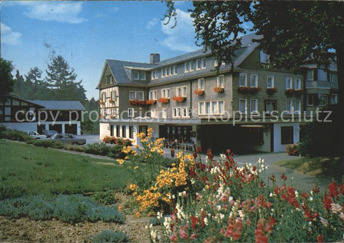 Schmallenberg Hotel Jagdhaus Wiese Blumenbeet