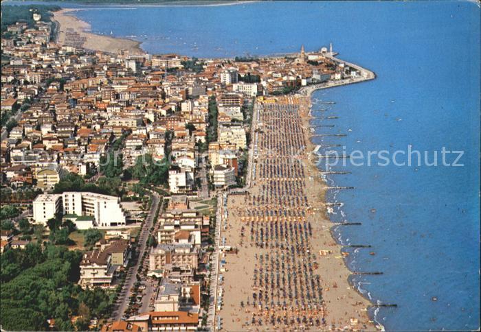 Caorle Venezia Spiaggia di Ponente veduta aerea
