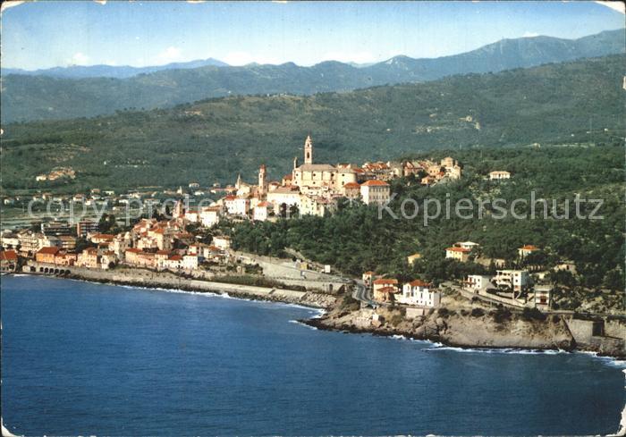 Cervo Panorama Riviera dei Fiori veduta aerea