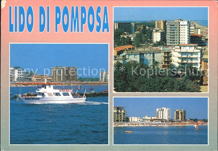Lido di Pomposa Hotels Strand Motorboot