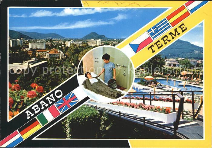 Abano Terme Panorama Kuranwendung Swimming Pool