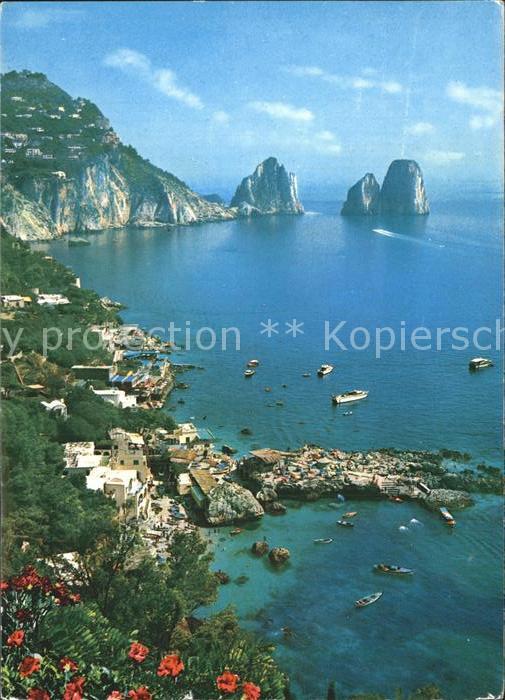 Capri Marina Piccola Costa Kueste