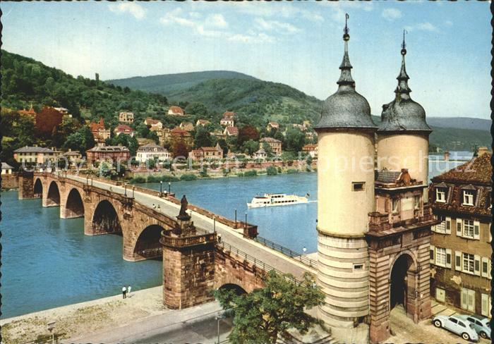 Heidelberg Neckar Alte Neckarbruecke