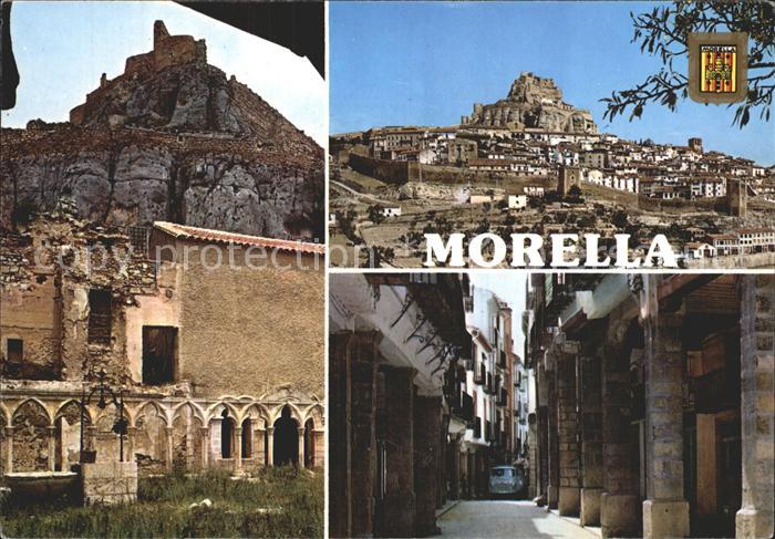 Morella Teilansichten Ruine Gasse