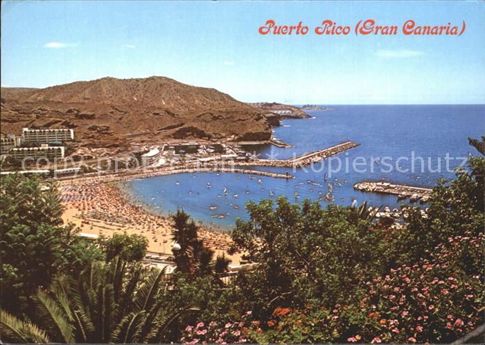Puerto Rico Gran Canaria Playa Strand Kueste