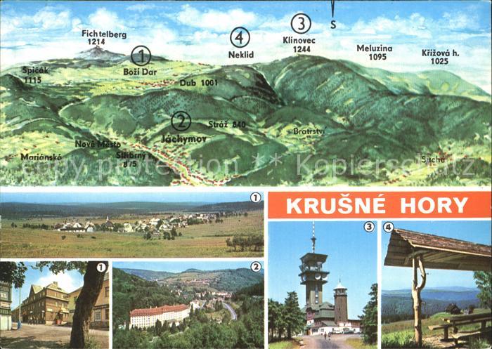Krusne Hory Bozi Dar Jachymov Klinovec Neklid