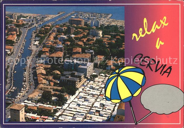 Cervia Veduta aerea Riviera Adriatica