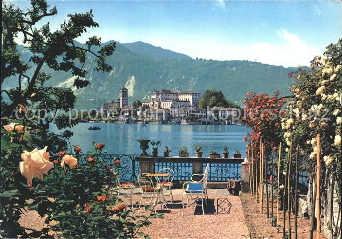 Orta San Giulio Insel San Giulio Ortasee Lago d Orta