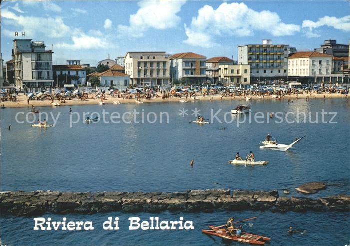 Bellaria Alberghi e scogliera Klippen Strand Hotels