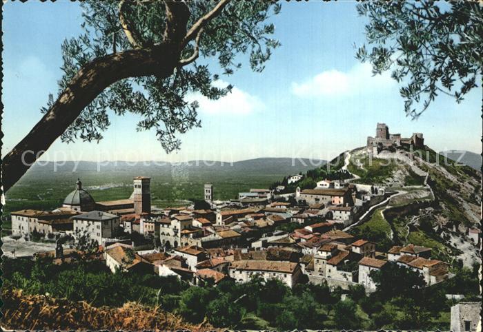 Assisi Umbria Panorama dal Monte Subasio