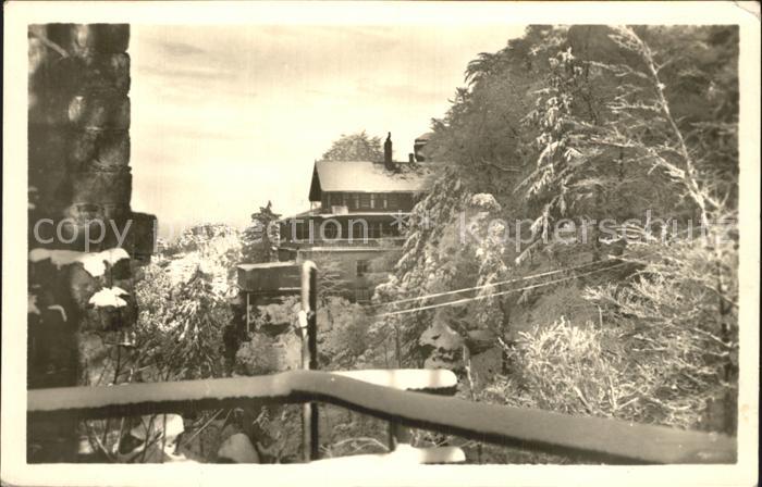 Oybin Sachsen Zittauer Gebirg Berggaststaette