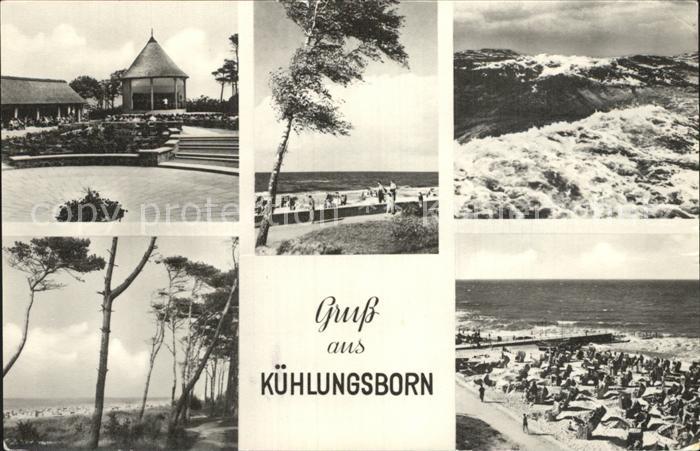 Kuehlungsborn Ostseebad Strand Konzertplatz