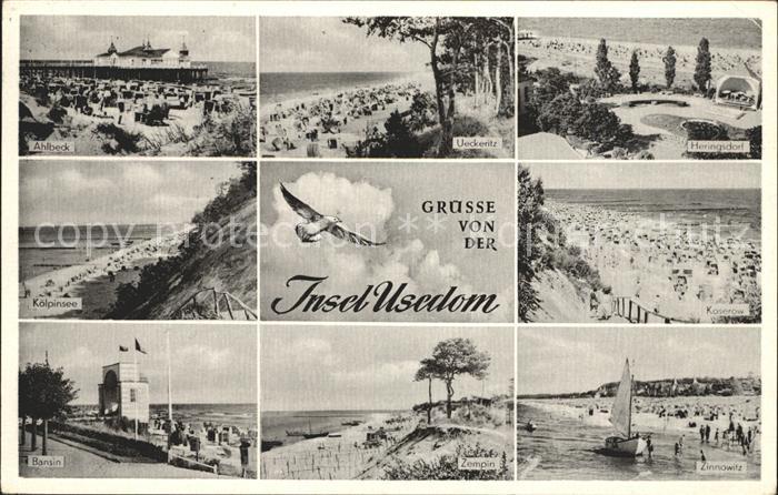 Heringsdorf Ostseebad Usedom Ueckeritz Ahlbeck Koelpinsee Koserow Bansin Zempin